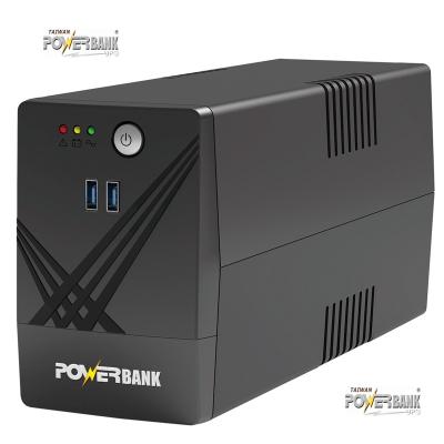 China COMPUTER OEM 500va 700va 900va 1200va simulated sine wave line interactive mini UPS with USB charger and POE for PC for sale