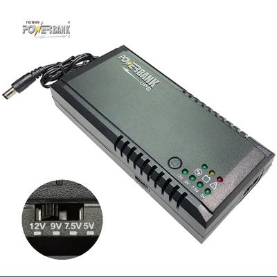 China Real Time Networking OEM Mini DC Ups 5V 7.5V 9V 12V 12W AC To Mini DC Adapter UPS For WiFi Router for sale