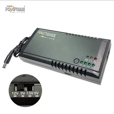 China Networking Maker Mini DC Ups 5V 7.5V 9V 12V 12W Power Battery Backup AC To DC Adapter Mini UPS For Badge for sale