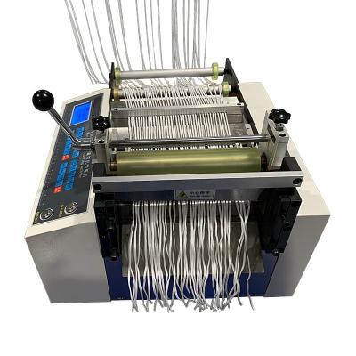 China Medical Automatic Round Flat Wire Cutting Machine Automatic Round Wire Cutting Machine Elastic Cord Band Ear Slitter Big Ear Stock for sale