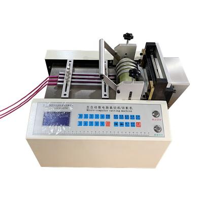 China Direct Rubber Rope Cutting Machine pp Tape Foam Cutting Machine PE Pipe Factory Computer Automatic Rope Cutting Machine for sale