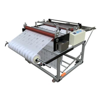 China High Quality Automatic Electric Food Burger Paper Slitter PVC Heat Shrinkable Film Eye Placing Slitter for sale