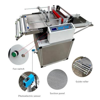 China Beverage Color Chasing Automatic Synchronous Slitter PVC Film Trademark Printing Label Paper Cutting Machine (Adsorption Board) for sale