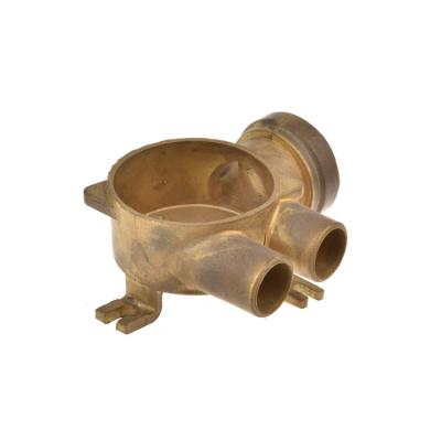 China Custom Brass Machinery Parts Castings Parts With Machining for sale