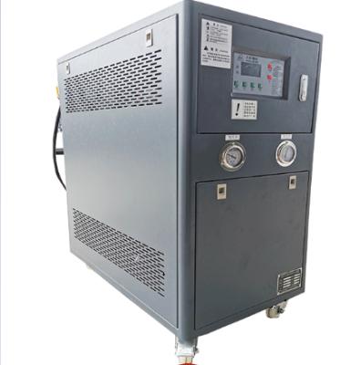 China Construction Material Shops Standard 3HP 5HP Industrial Plastic Air Conditioning Cooled Water Chiller for sale