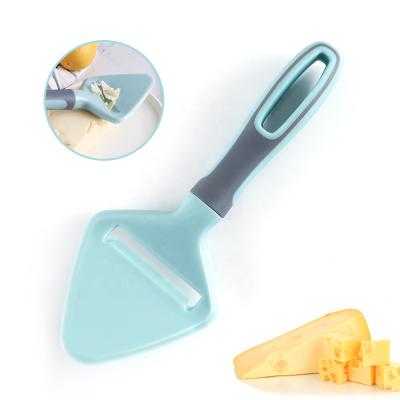 China Viable Wholesale Custom Kitchen Restaurant Safety Multifunctional Plastic Cheese Slicer Spatula for sale