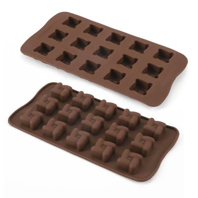 China Disposable Chinese Customized Manual Candy Frozen Tray Truffle Chocolate Polycarbonate Mold for sale