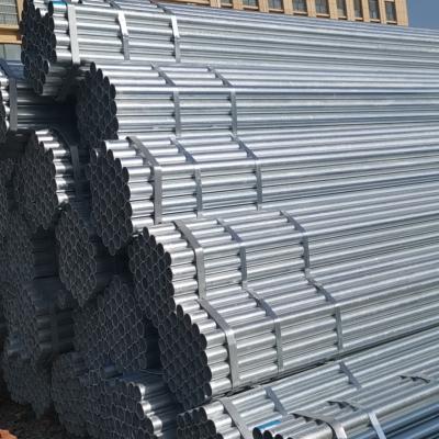 China Structure Pipe Sch 40 Building Materials Bs1387 Price Galvanized Pipe 100mm Erw Welded Pipe Steel Tubing for sale