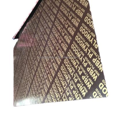 China Contemporary Manufacturer 4' x8 Combi Core Construction Film Faced Plywood for sale