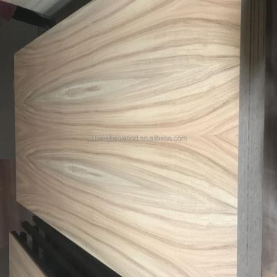 China 18mm Fancy Poplar Tzalam Industrial Face Plywood for sale