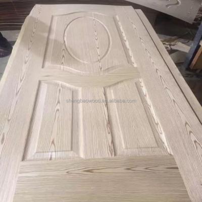 China Plywood OAK Face Plywood Door Traditional Fancy 3mm Skin for sale