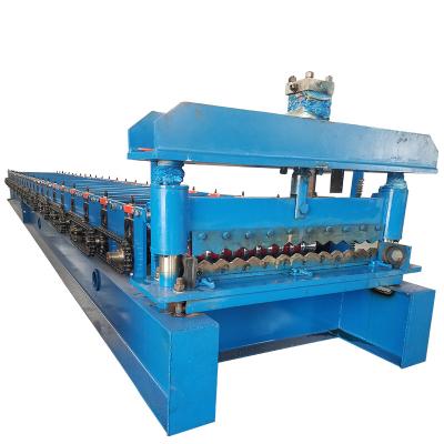 China Steel Sheet ROOF Galvanized Profile Metal Roofing Corrugated Roll Forming Machinery for sale