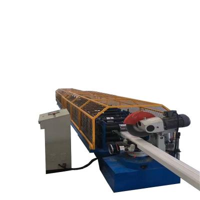 China ROOF Gutter Roll Forming Machine / Square Type Downpipe Forming Machine / Downspout Steel Square Tube Making Machine for sale