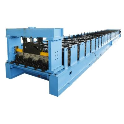 China Building Material Stores Steel Decking Sheet Floor Profile Roll Forming Machine for sale