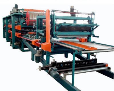 China Building Material Shops eps cement aluminum sandwich panel production line for sale