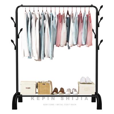 China Expandable Clothes Valet Stand Luxury Free Standing Coat Rack Wall Mounted White with Hook and Shelf for sale