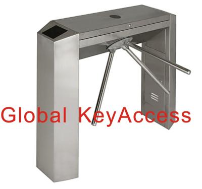 China Puerta peatonal automática del torniquete del trípode del control de la seguridad con el acero inoxidable, CE aprobado en venta