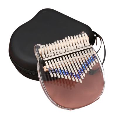 China Popular Custom Steel Rainbow Tooth Kalimba Thumb Keys Mini Kalimba Factory Kalimba for sale