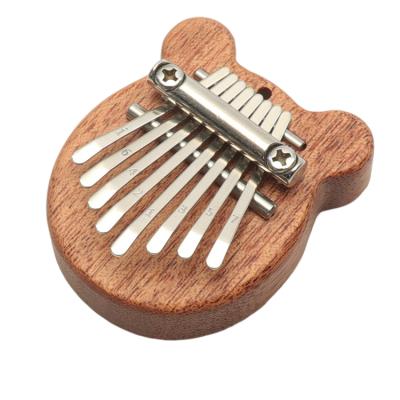 China Musical Instrument Wholesale Mini Keys Music Enlightenment Kalimba 8 Inch Pianos Calimba for sale