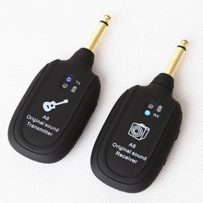 China Universal Pickups Electric Guitar Receiver Wireless System For Instruments Electroacoustic Guitar Wireless Receiver for sale