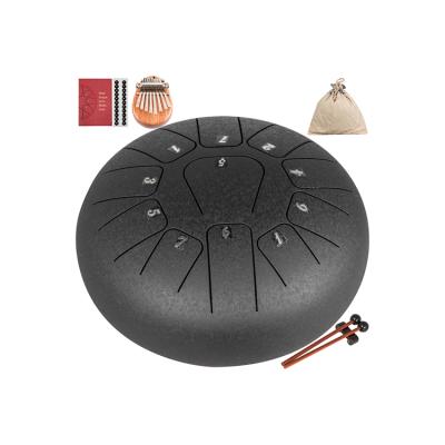 China Sound therapy/meditation/yoga sound ethereal tone 11 drum factory directly selling 8 inch tongue drum percussion instrument for sale