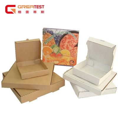 China OEM Recyclable Paper Pizza Box Manufacturer Price for sale