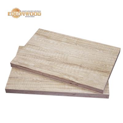 China Contemporary Edlon 18mm Thick Grain Melamine Plywood Plywood Poplar Wood Core Cabinet Grade for sale