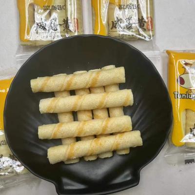 China Custom Crispy Egg Rolls Wheat Flour Casual Party Snacks Long Shape for sale