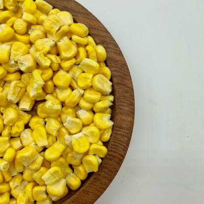 China Freeze-Dried Sweet Corn Pure No Additives Loose Pack Wholesale 2kg Pack for sale