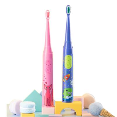 China KANGYU Battery Operated Kids Waterproof IPX7 With Auto Timer 2mins Electric Toothbrush Kids for sale