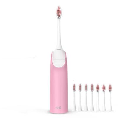 China Customized Promotional Baby Electronic Home Electric Toothbrush Battery Operated Wireless Inductive Charging Toothbrush for sale