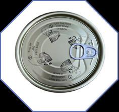 China Food Can Packing and Packaging Tinplate Can Lids with Logo Printing zu verkaufen