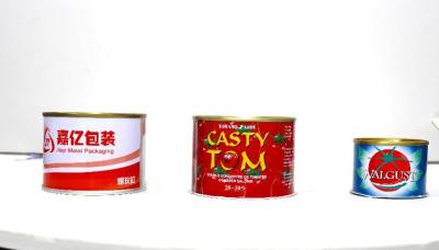 China Round Metal Tin Can Tin Food Cans with Customized Color and Volume of 40g-3000g for sale