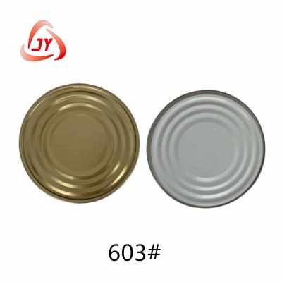 China 603 #（153mm）TFS Hard open End. Tinplate Food Can Cover  Color: Clear for sale