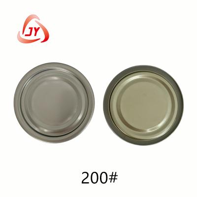 China Multiple Size TFS Tinplate Can Cover Food Can Ends Custom Logo 202# 52.3mm for sale