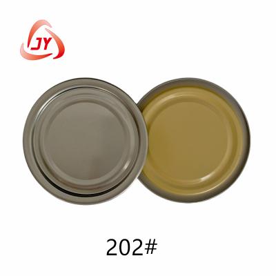 China 202# 52.3mm TFS Tinplate Metal Lids Food Grade Round Shape Canning Lids for sale