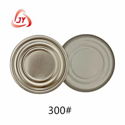 China 300 73mm TFS Tinplate Can Ends Bottoms White And Gold Food Packaging Eco Friendly for sale