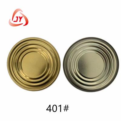 China 401# 99mm Tinplate Can Lids Food Packaging Golden Color Safety Seal Cover for sale