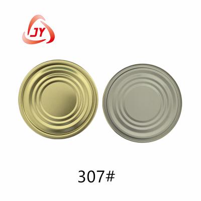 China Empty Round Food Tin Cans Cap Glass Jar And Aluminum Can With EOE Or Lug Cap Food Grade Food Tin Can for sale