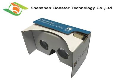 Chine Visionneuse promotionnelle de réalité virtuelle du papier 3d de casque du carton VR de cadeau à vendre