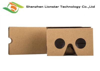 China Customized Cardboard VR Headset Google Cardboard 2.0 For Android / IOS Smartphones for sale