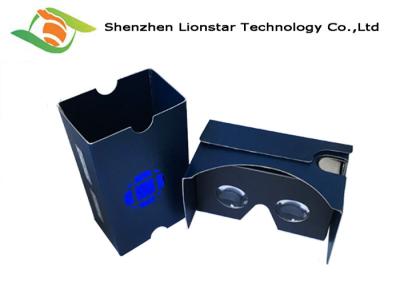 Chine Lunettes colorées de réalité virtuelle de carton pour observer des vidéos de VR, boîte en carton virtuelle à vendre