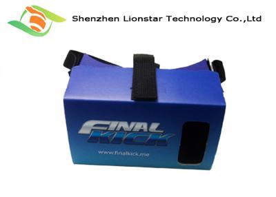 Chine Lunettes colorées de réalité virtuelle pour Iphone, casque du carton VR de Google à vendre