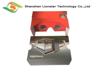 Chine Verres en forme de boîte de réalité virtuelle du cadeau DIY, carton polychrome 2,0 de Vr de téléphone d'OEM à vendre