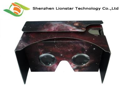 Chine 3.5-6.0 visionneuse du carton VR de téléphone portable de pouce imperméable avec l'impression de deux côtés à vendre