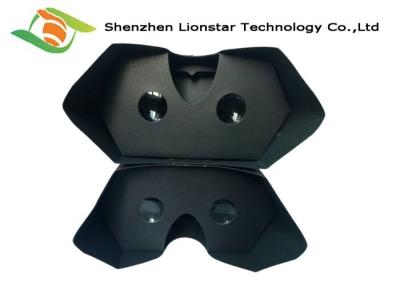 China V2 Cardboard Virtual Reality Headset With Sucker Head Strap Forehead Pad Nose Pad for sale