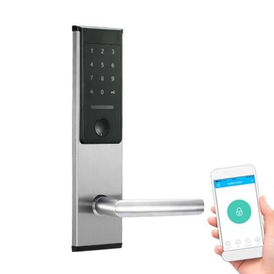 China High Quality Stainless Steel Keyless APP Password Electronic Door Lock For Residence for sale