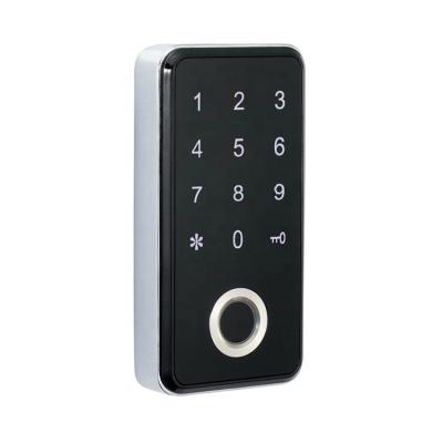 China Password Modern Gym Fingerprint Touch Screen Metal Cabinet Electronic Door Lock for sale