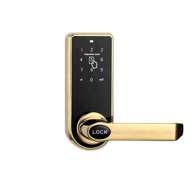 China Apartment Acmeen Password Card Door Lock Security Combination Door Lock Touch Screen Keypad Electronic Smart Lock for sale