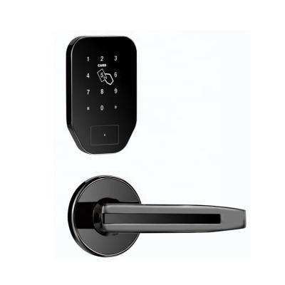 China Zinc Alloy Home Split Pattern Electronic Password Door Lock With RFID Card for sale